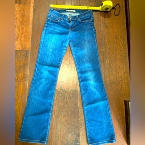 J Brand Mid Rise Straight Leg